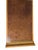 Wood 1960s Figured Wood Grain and Brass-Trimmed, Curved Leg Bench, Seat, Low Dining Zataku Table/Kotatsu, For Sale - Image 7 of 17