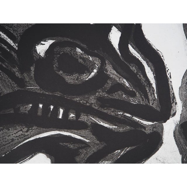 Bengt Lindstrom, Reptilian Character, Original Signed Engraving For Sale - Image 5 of 7