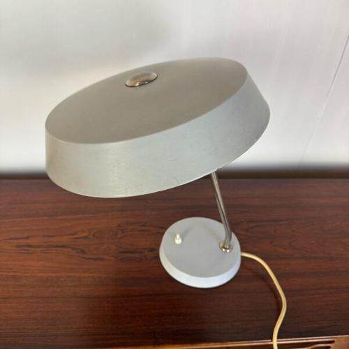 Vintage Metal Table Lamp, 1960s German Design Up to 250V (Europe/UK Standard).The wiring of this item may be original and...