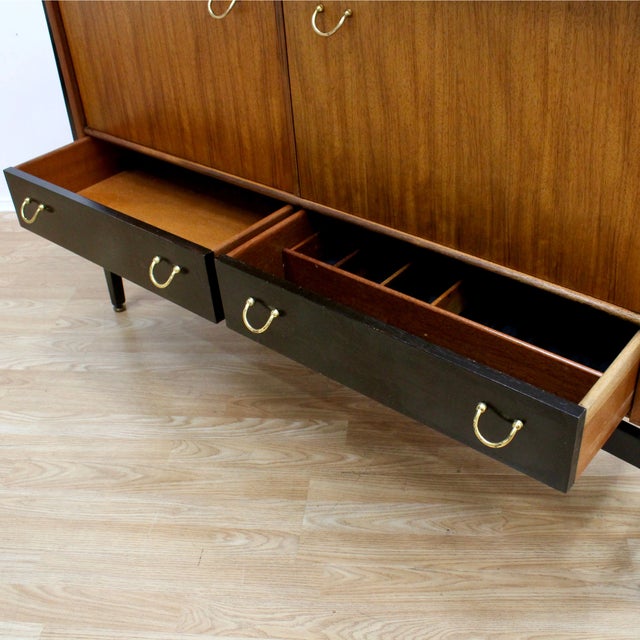 Brown 1960s Mid Century Tola Credenza by G Plan For Sale - Image 8 of 9