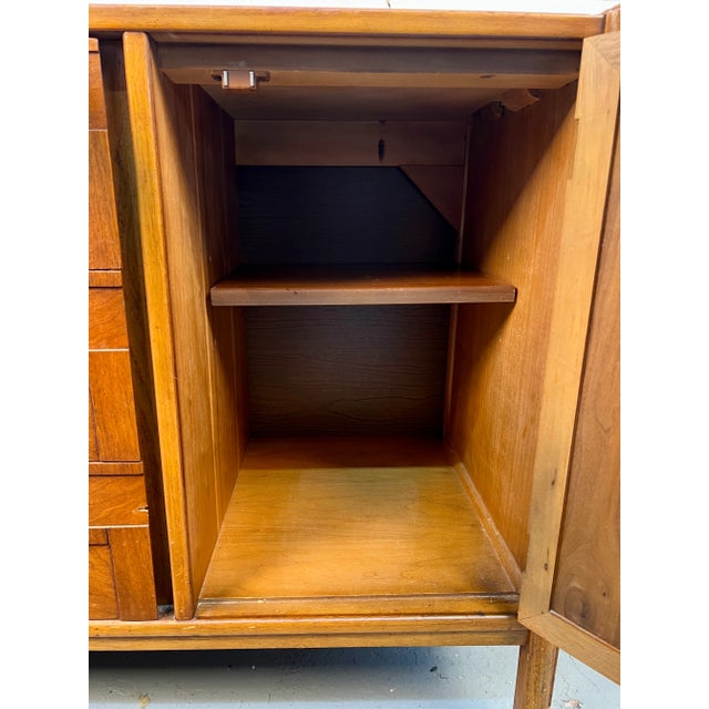 Mid 20th Century Modern Lane "Puzzle Box" Sideboard, Attributed For Sale - Image 12 of 15