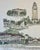 1980s Stanford University Palo Alto, California Campus Print by Liz Bryant – Hand-Colored Architectural Illustration, 24” X 18” For Sale - Image 4 of 5