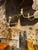 Early 20th Century French Empire Gilt Bronze and Crystal Basket Chandelier For Sale - Image 4 of 5