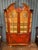 Chinoiserie Mid 20th Century Red Lacquer Display Cabinet by Scalia, Schmieg, Kotzian For Sale - Image 3 of 18
