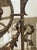 French Antique Cast Iron Parisian Balcony Gate Console With Shellstone Top, Circa 1900 For Sale - Image 3 of 17