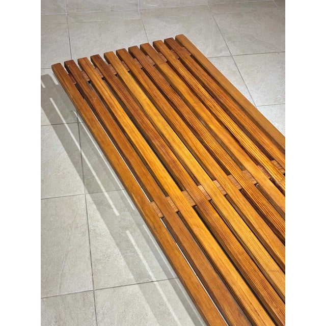 Charlotte Perriand Cansado Bench by Charlotte Perriand, 1954 For Sale - Image 4 of 12