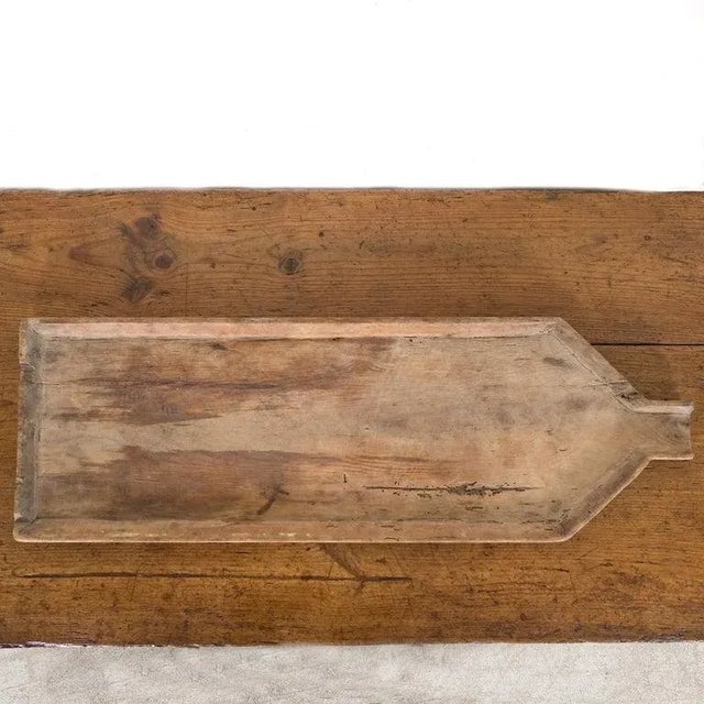 Large 19th Century Antique French Cheese Board or Cutting Board For Sale - Image 4 of 8