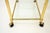 Metal Vintage French Brass Drinks Trolley, 1970s For Sale - Image 7 of 9