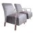 Lucite Velvet Lounge Chairs, a Pair For Sale