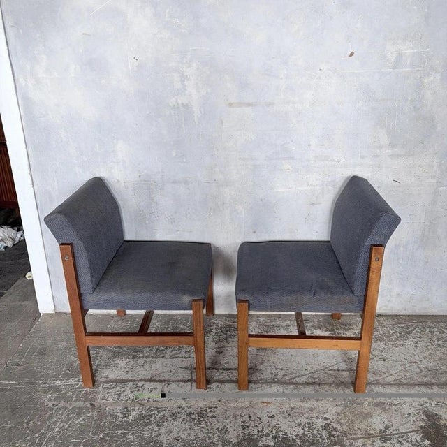 Brutalist Pine and Oak Lounge Chairs, 1970s, Set of 2 For Sale - Image 4 of 7