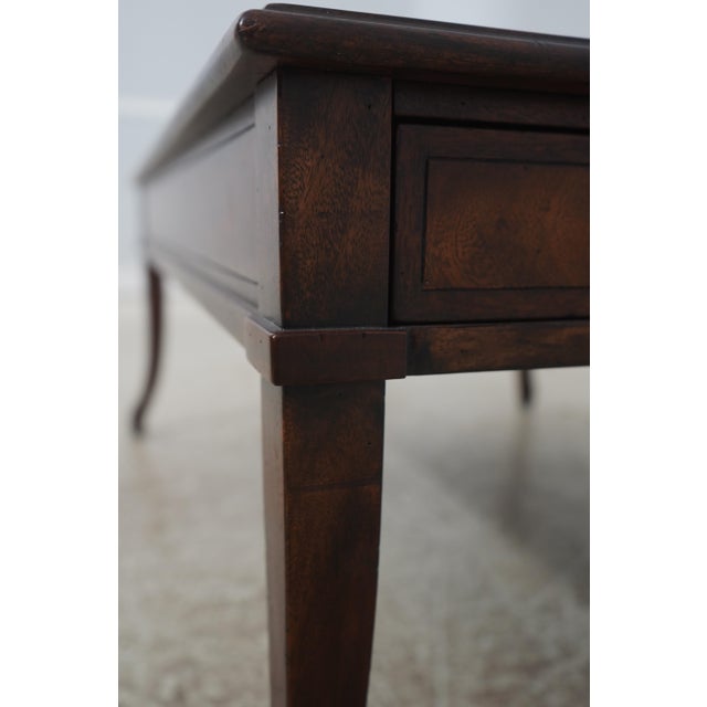Theodore Alexander 2 Drawer Mahogany Coffee Table For Sale - Image 14 of 18