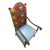 Wood Antique Carved Walnut Hacienda Chair Reupholstered With Artisanal Oaxaca Zapotec Tapestry and Leather For Sale - Image 7 of 7