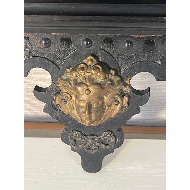 Wood Antique Flemish/Ditch Wall Clock For Sale - Image 7 of 7