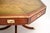 Large Antique Military Campaign Drum Table with Leather Top, 1950 For Sale - Image 9 of 11
