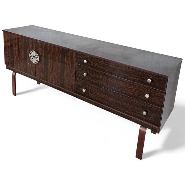 This vintage sideboard combines classic 1960s style with practical storage, making it an elegant storage solution for your...