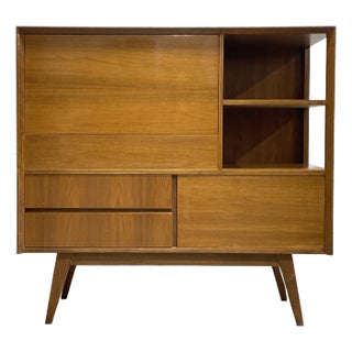 Vintage Mid Century Modern Danish Dry Bar, C. 1960's For Sale