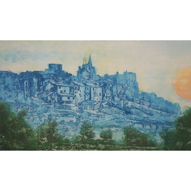 Provence, France Fine Art Aquatint Etching - “Legendary Provence" by Ronald Stephen Riddick For Sale - Image 4 of 8