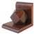 Art Deco Wood Bookend For Sale