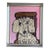 Folk Art Dog Sitting in a Chair Original Contemporary Painting For Sale