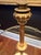 Vintage Stiffel Brass Floor Lamp With Integrated Glass Drink Table Original Shade For Sale - Image 10 of 12