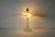 Vintage Lalique Style Art Nouveau Frosted Glass Lamp Floral Relief For Sale - Image 11 of 13