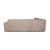 Velvet Fabric Corner Sofa in Cream from Studios Beluga For Sale - Image 10 of 11