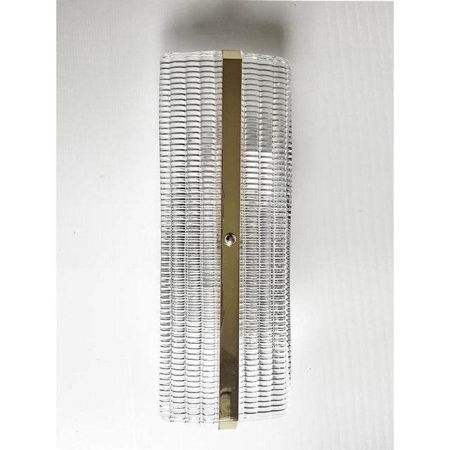 Contemporary Chromed Murano Glass Wall Sconces by Simoeng, Set of 2 For Sale - Image 3 of 8