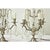 Transparent French 19th Century Pair of Crystal Girandole Lamps For Sale - Image 8 of 12