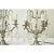 Transparent French 19th Century Pair of Crystal Girandole Table Lamps For Sale - Image 8 of 12