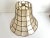 Mid Century Wicker Turtle Lamp & Shell Shade For Sale - Image 10 of 12