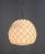 Fontana Arte Modern White & Brass Pendant Lamp from Fontana Arte, 1990 For Sale - Image 4 of 8