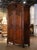 18th Century French Louis XV Carved Walnut Armoire Lyonnaise With Floral Motifs For Sale - Image 10 of 12
