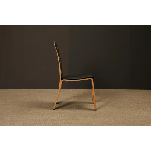 Black Robert Venturi Post-Modern 'Chippendale' Chairs for Knoll International, C. 1985 For Sale - Image 8 of 14