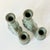1950s Vintage Boho Chic Americana Arts & Crafts Frankoma Pottery Double Arm Candlestick Holders - A Pair For Sale - Image 15 of 18