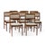 This elegant vintage Danish Mid-Century Modern dining chair featuring a beautifully sculpted wood frame with gently curved...