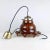 Brown Glass Pendant Lamp, 1970s For Sale - Image 3 of 11