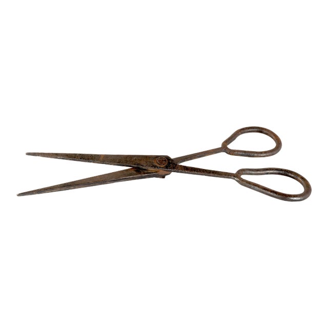 Vintage Cast Iron Scissors For Sale