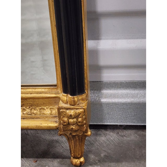Gold Vintage Carver's Guild Federal Style Mirror For Sale - Image 8 of 12