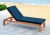 Contemporary Sunlounger in Natural & Navy For Sale In Philadelphia - Image 6 of 7