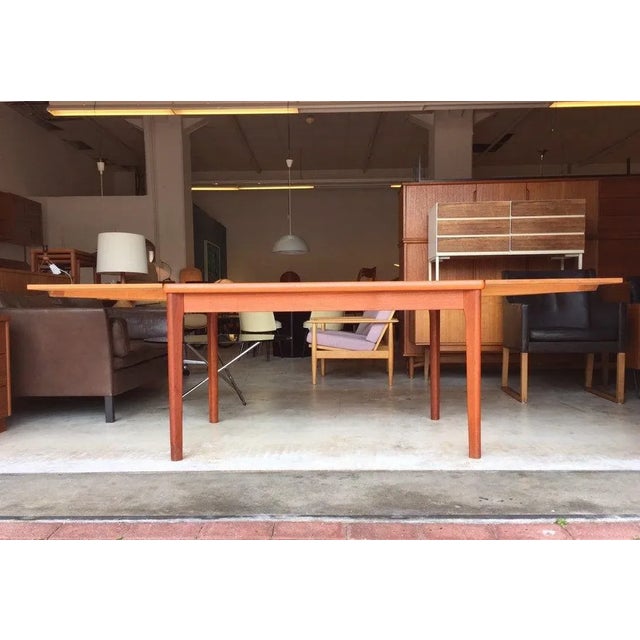 1960s Danish Teak Dining Table by Henning Kjaernulf, 1960s For Sale - Image 5 of 11