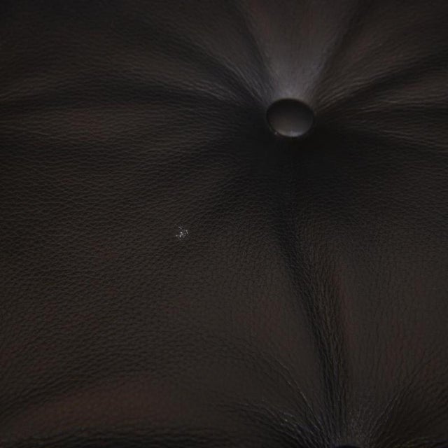 Spoke Back Sofa in Black Leather by Børge Mogensen, 1970s For Sale - Image 14 of 18