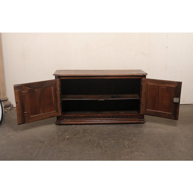 Brown Early 19th C. Italian Two-Door Credenza For Sale - Image 8 of 13