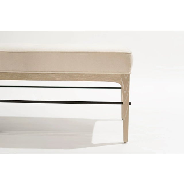 Wood Linear Bench in White Oak Series 72 by Stamford Modern For Sale - Image 7 of 12