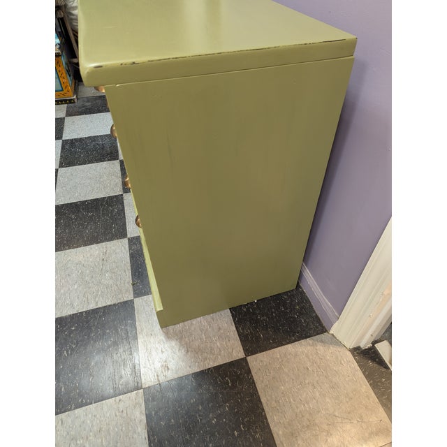 1950s 1950s 9 Drawer Dresser For Sale - Image 5 of 9