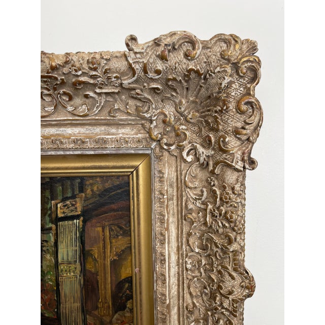 Young Ladies Looking at Japanese Objects - Circle of James Tissot For Sale In Los Angeles - Image 6 of 6