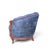 Vintage Union Jack Upholstered Sofa With Ornate Carved Wood Frame For Sale - Image 14 of 18