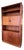 Mid-Century Modern Danish Teak Cabinet with Tambour Doors from Dyrlund, 1974 For Sale