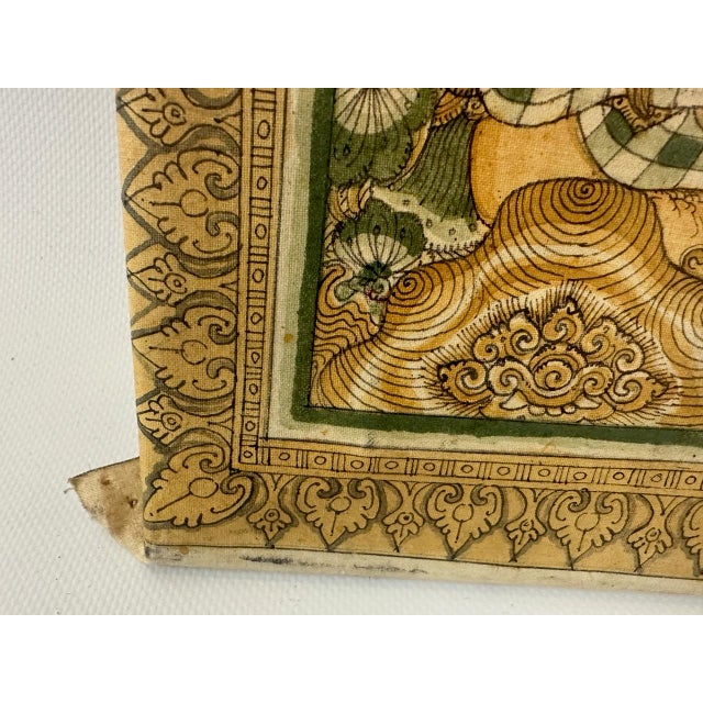 1960s Balinese Traditional Kamasan Painting, Indonesia, 1960 For Sale - Image 5 of 10