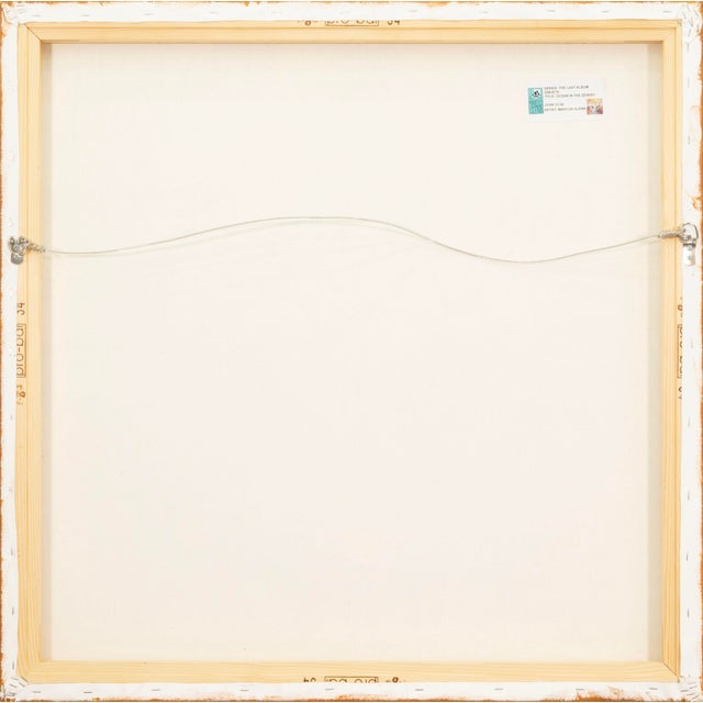 Marcus Glenn Ocean in the Desert Signed Dionne Warwick Embellished Giclee Canvas For Sale - Image 9 of 9