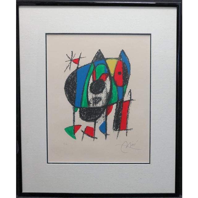 Lithograph XI, Volume II Original Lithograph by Alexander Calder In 1974, Miro created original lithographs for the second...